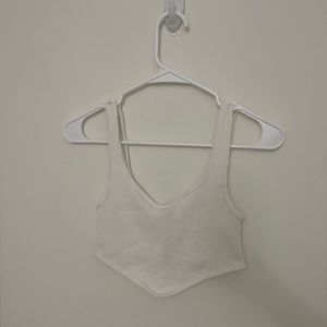 Two For $8 New Zara XS/S White Tank Tops